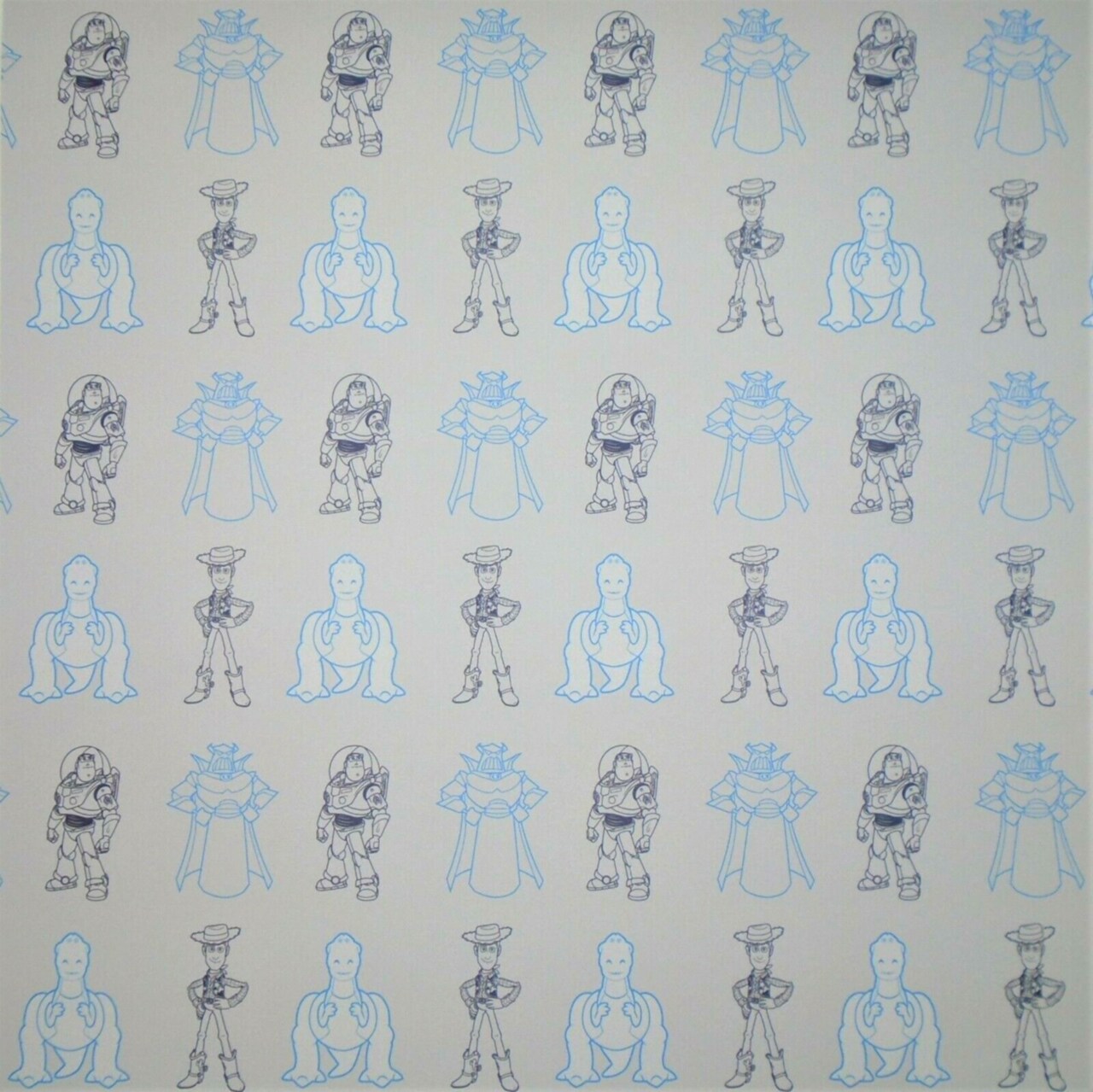 Disney Toy Story Character Repeats 12 x 12 Single-Sided Scrapbook Paper